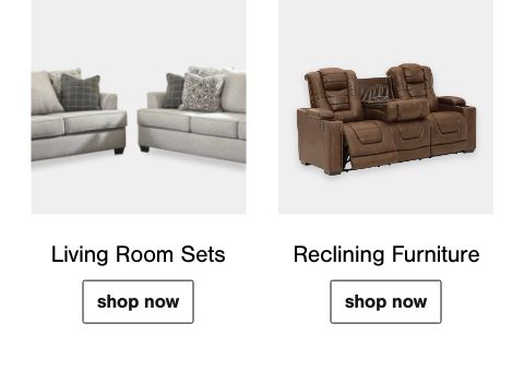 Living Room Sets, Reclining Furniture