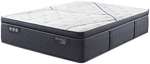 iComfort CF3000 Quilted Hybrid Plush PillowTop Queen Mattress, White/Blue, large