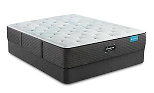 Beautyrest? Harmony Dalton Medium Firm Twin Mattress, White/Gray, rollover