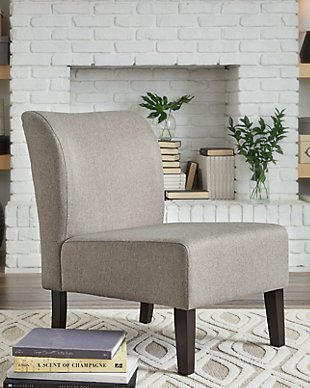 Triptis Accent Chair, Beige, rollover