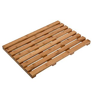 Honey-Can-Do Bamboo Bath Mat, , large