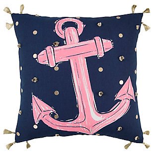 Simply Southern 18"x18" Poly Filled Anchor Pillow, , large