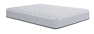 Scott Living by Restonic Graham 10" Firm Memory Foam Queen Mattress, White, large