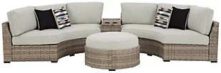 Calworth 4-Piece Outdoor Sectional, , large