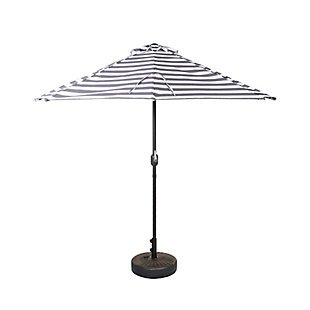 Westin Outdoor 9-Ft Half Umbrella with Bronze Finish Fillable Base, , large