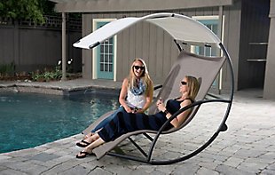 Patio Double Chaise Rocker, , rollover