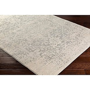 Home Accents Harput 6' 7" X 9' Area Rug, Gray, rollover