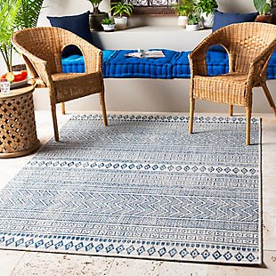 Surya Eagean 5'3" x 7'7" Area Rug, Blue, rollover