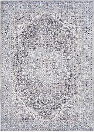 Surya Colin 5'3" x 7'3" Rug, Charcoal/Gray, large