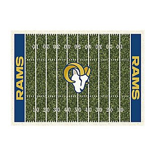 Imperial International Los Angeles Rams 4' x 6' Homefield Accent Rug, , large