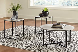 Lazabon Table (Set of 3), , rollover