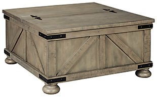 Aldwin Coffee Table With Storage, , large